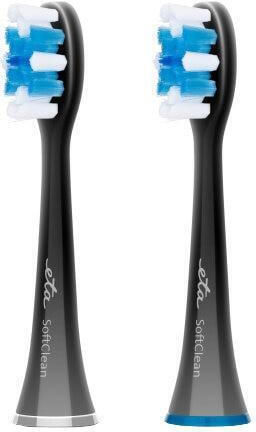 ETA Sonetic Soft Clean 0707 90600 Replacement Heads for Black ETA070790600 2 Pieces
