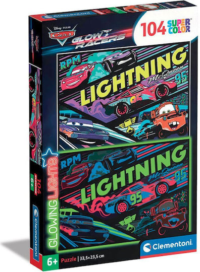 Disney Cars leuchtendes Puzzle 104 Teile