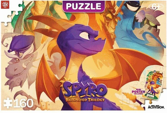 Παιδικό Puzzle Spyro Reignited Trilogy για 6+ Ετών 160pcs Good Loot