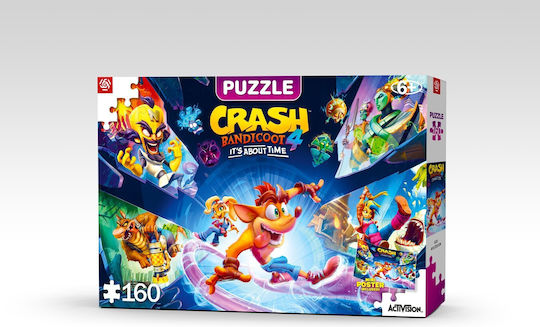 Детски Пъзел Crash Bandicoot 4: It's About Time за 6+ години+ Години 160бр Good Loot