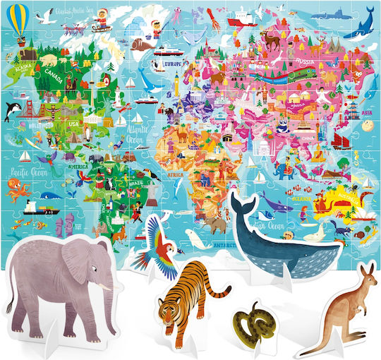 Παιδικό Puzzle World Tour για 5+ Ετών 216pcs Headu