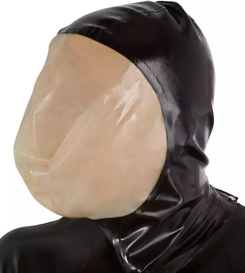 LateX Vacuum Mask Mască BDSM în Culoare Negru
