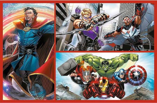 Puzzle 2x70 Teile Trefl Werde ein Marvel-Held P12