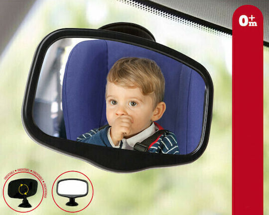 Kiokids Baby Car Mirror Black