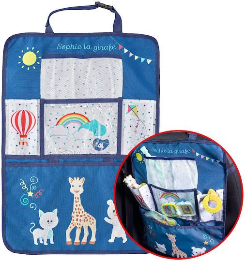 Sophie La Girafe Car Organizer Blue