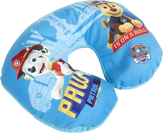 Pernă de călătorie pentru gât pentru copii Paw Patrol Chase-Marshall ''is On A Roll'' 27cm X 23cm Albastru 1 Bucată