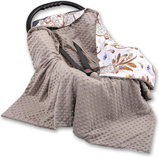 Bobono Baby Car Seat Liner White Dream Catchers