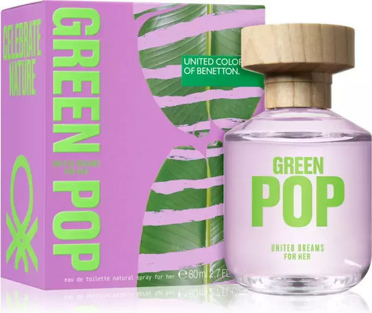 Benetton Green Pop Eau de Toilette 80ml