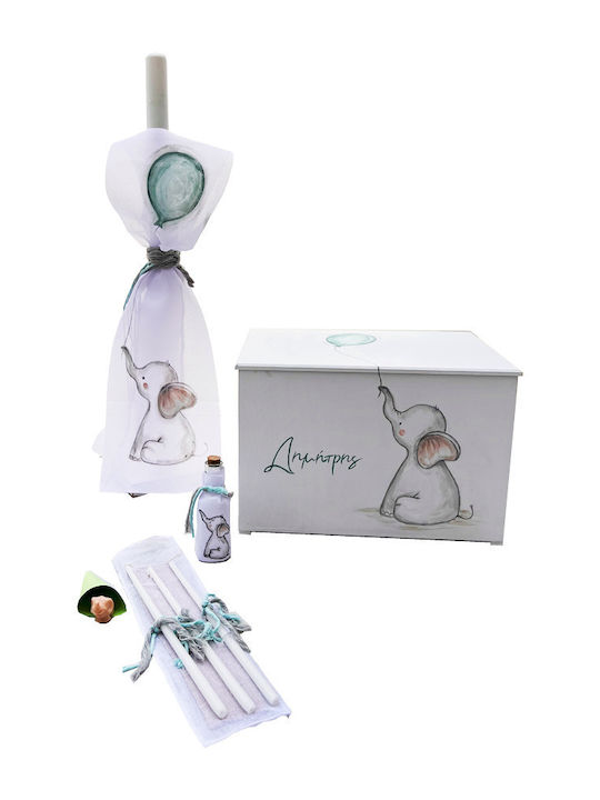 LiebeQueen Set Botez Cu Temă Elefant