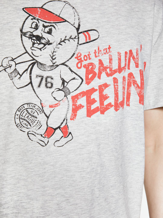 T-shirt Ecru Chine