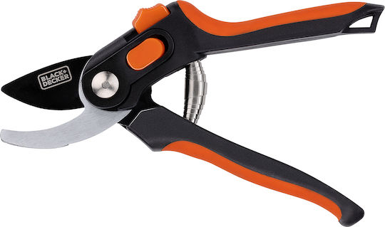 Black & Decker Baumschere Länge 21cm mit Maximalem Schnittdurchmesser 13mm