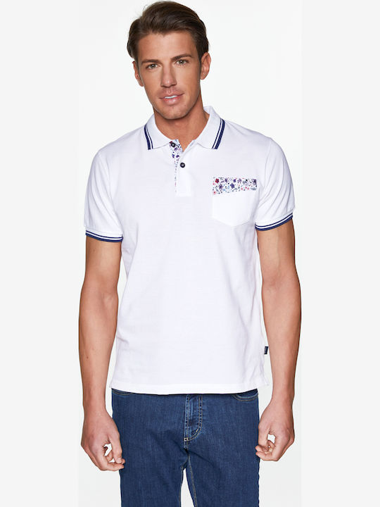 Polo Bluză cu mânecă scurtă White