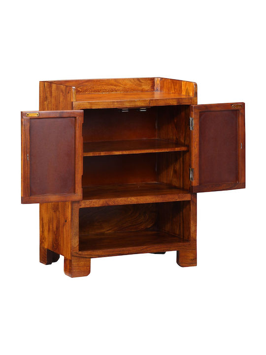Schuhschrank aus Massivholz 55x34x75cm