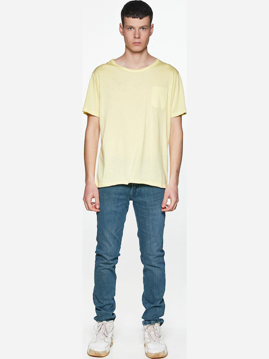 T-shirt Κίτρινο