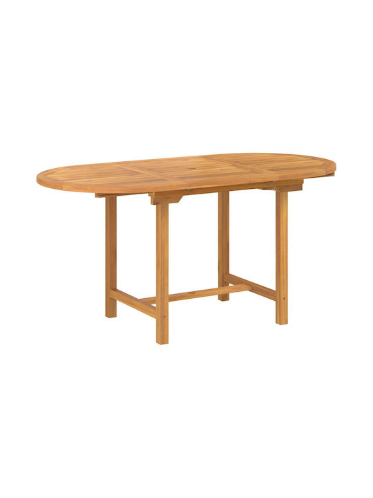 Garten- und Outdoor-Möbelsets Typsatz Speisesaal 5 Stücke Braun