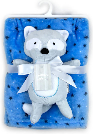 Mother's Choice Pătură Pepinieră Swaddling pături Gri Blue 75x100cm