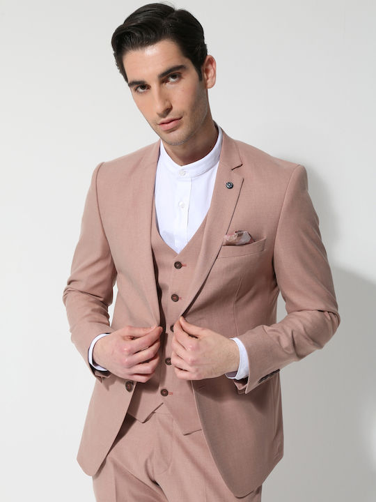 Herrenanzugsjacke Dust Pink