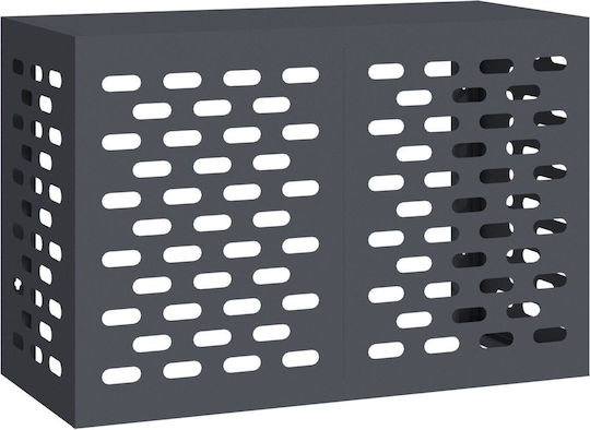 Cover Air Conditioner Vidaxl Anthracite 90x40x60 Steel Anthracite 865892