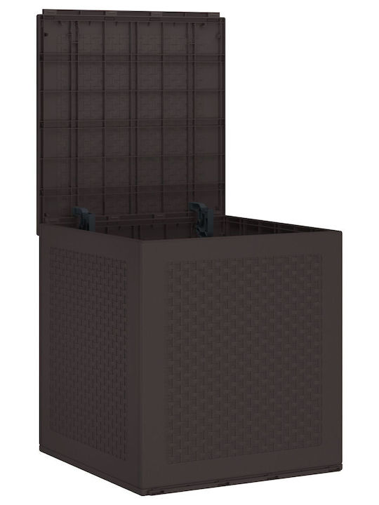 vidaXL Outdoor Storage Box Brown L55xW53xH57cm