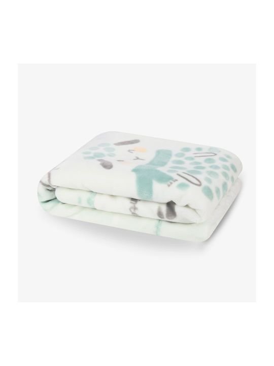 Kikka Boo Blanket Nursery Swaddling Blankets Sheep Green 80x110cm
