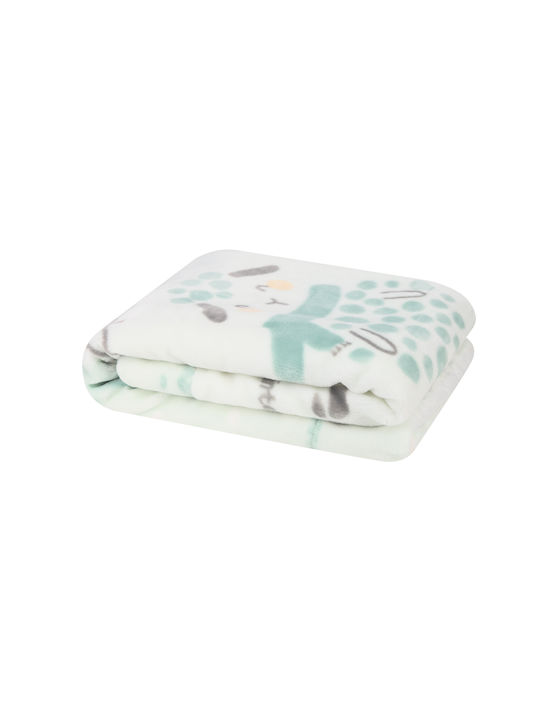 Kikka Boo Blanket Nursery Swaddling Blankets Sheep Green 80x110cm