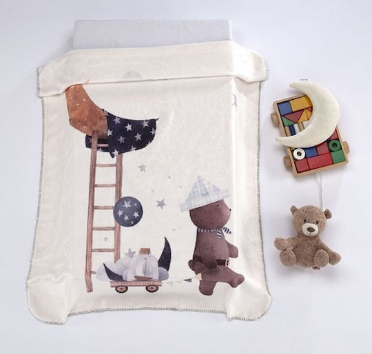 Baby Oliver Spanish Nursery Swaddling Blanket Lumpy 80x110cm