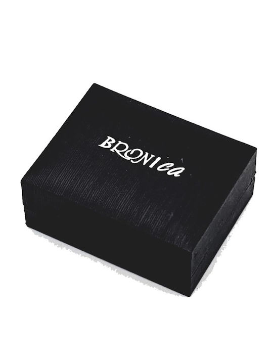 Zenza Bronica Cufflinks from Steel in Silver Color