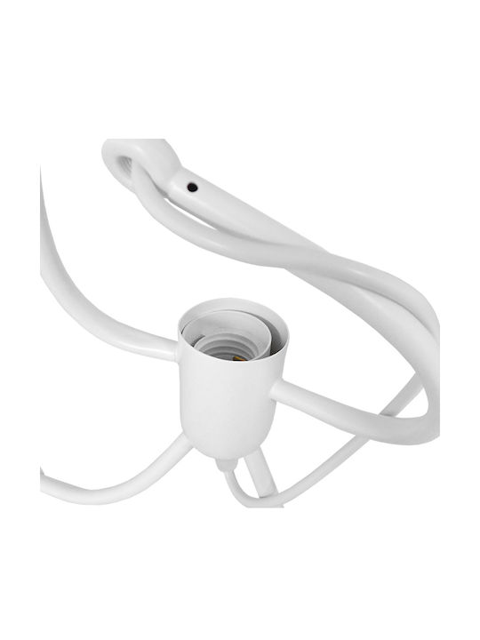 GloboStar Little Man Pendant Light White with Socket E27 37x23x40cm