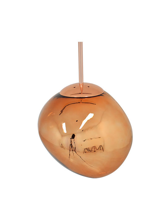 GloboStar Dixxon Pendant Light Copper with Socket E27 28x40cm
