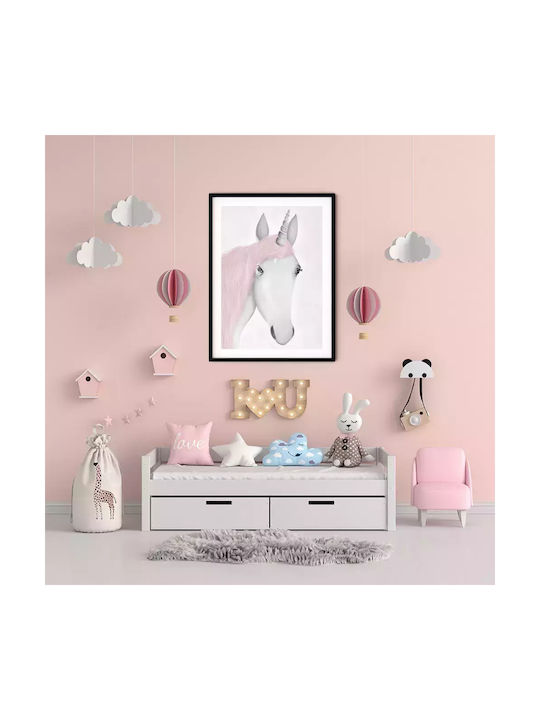 Παιδικό Κάδρο Unicorn 30x40εκ.