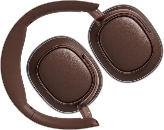 Edifier ES850NB Wireless / Wired Over Ear Headphones with 92 hours of Operation and Quick Charge Brown