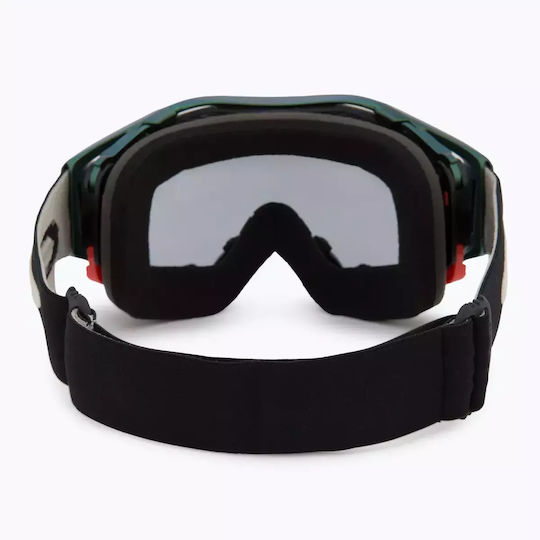 Oakley Fahrradbrillen Airbrake mit Schwarz Rahmen und Dunkelheit Linsen