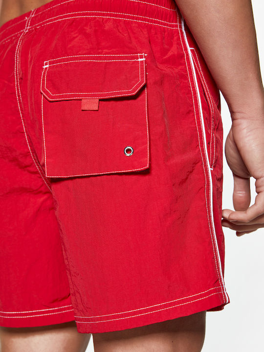 Men's Swimwear Shorts Red