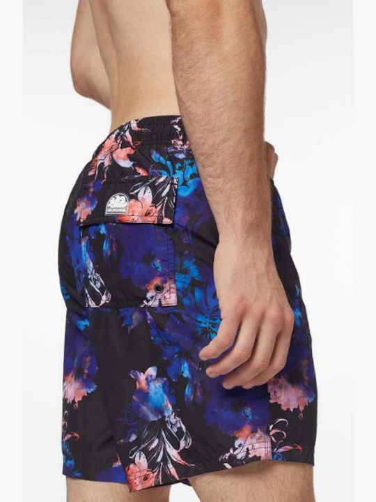 Men's Swimwear Shorts Black with Patterns