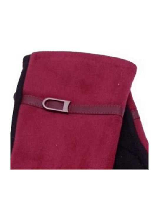 Burgundisch Handschuhe