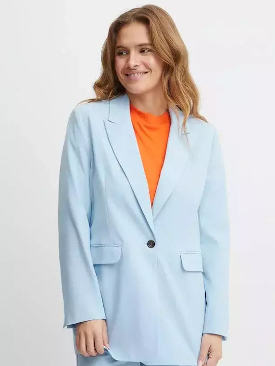 B.Younq Women's Blazer Blue Bell