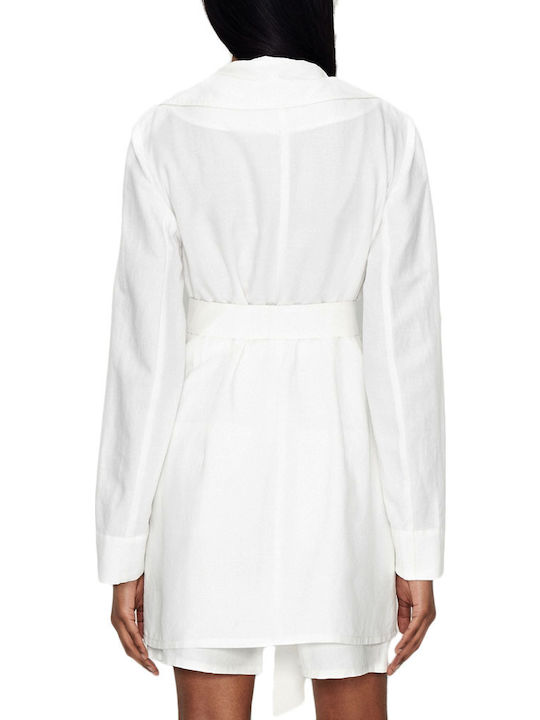 Nadia Rapti Long Women's Blazer White