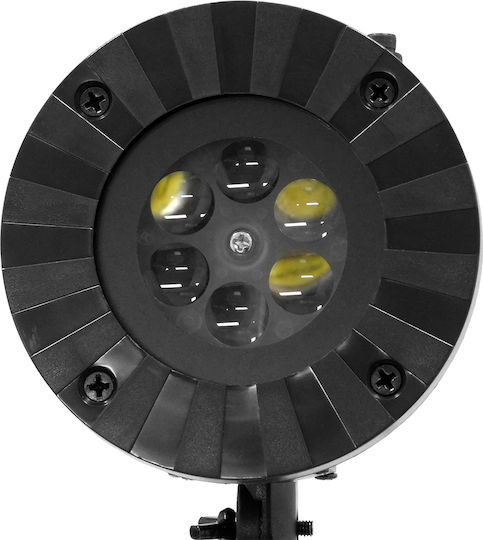 Χριστουγεννιάτικος Προβολέας LED με RGB Φωτισμό Ρεύματος IP44 Εξωτερικού Χώρου