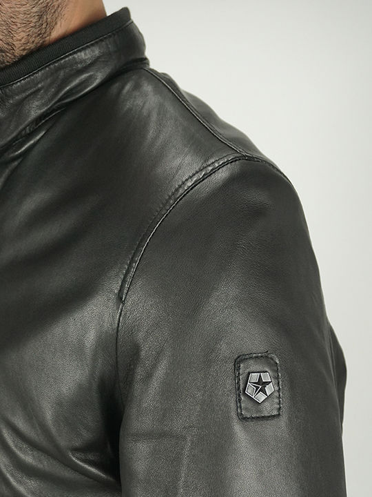 Lederjacke Jacke Biker Black