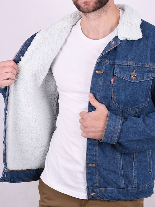 Jeansjacke Winter Jacke Blue