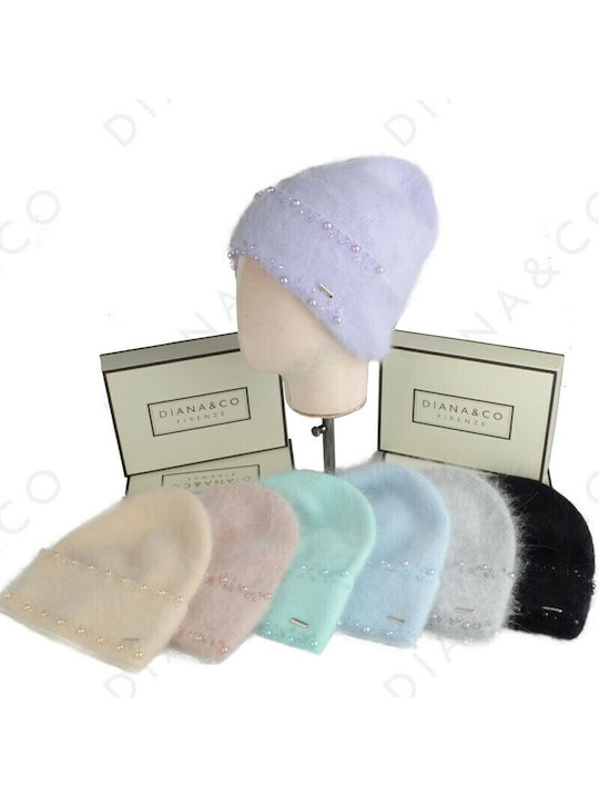 Beanie Beanie Knitted in Light Blue color