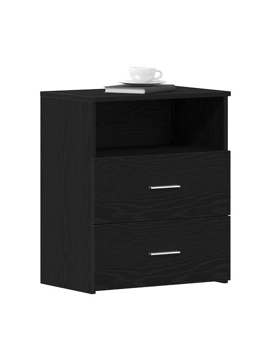 Nachttisch Black oak 50x32x60cm