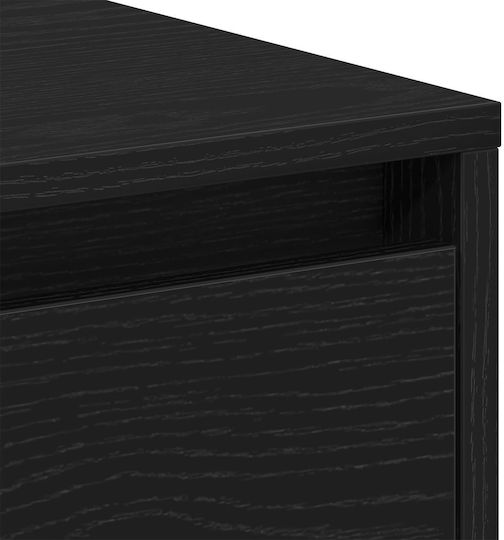 Noptieră Black oak 45x34x48cm