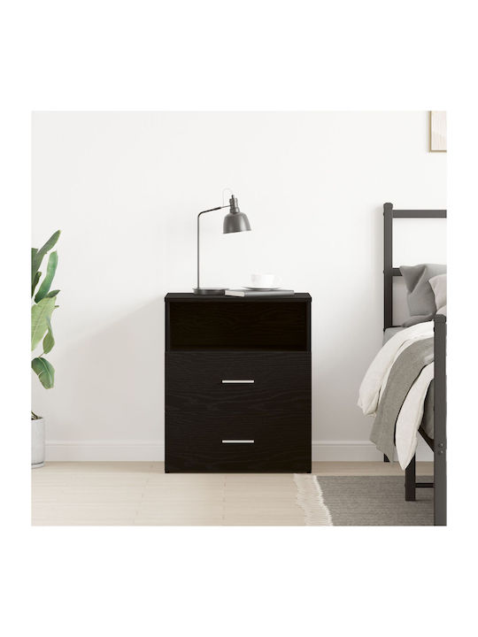 Nachttisch Black oak 50x32x60cm