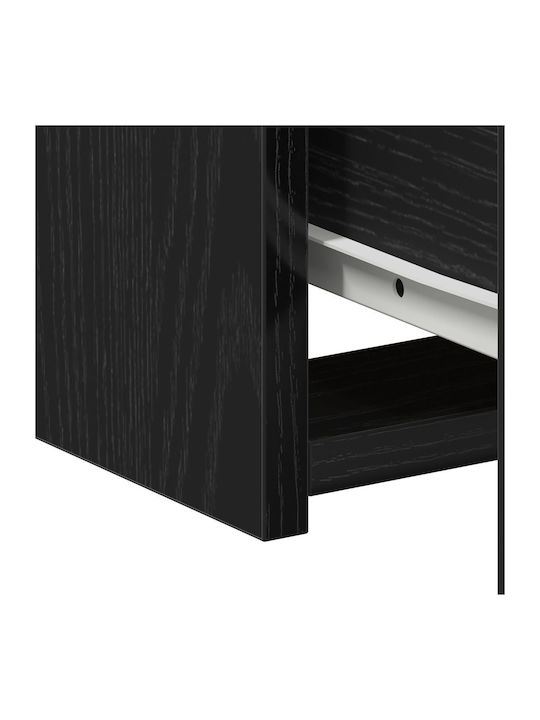 Nachttisch Black oak 50x32x60cm