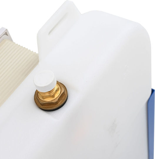 Vidaxl Στήριγμα Μπάνιου Λευκό Πλαστικό 50 X 8 X 131 Εκ White