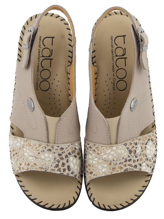 Women's Leather Platform Shoes Multicolour