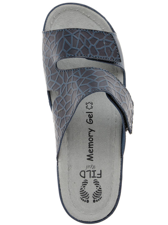 Women's Platform Wedge Sandals Blue