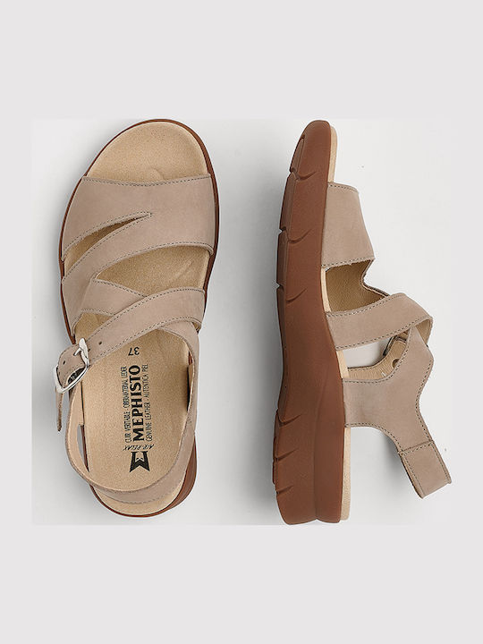 Anatomic Women's Leather Platform Shoes Gray