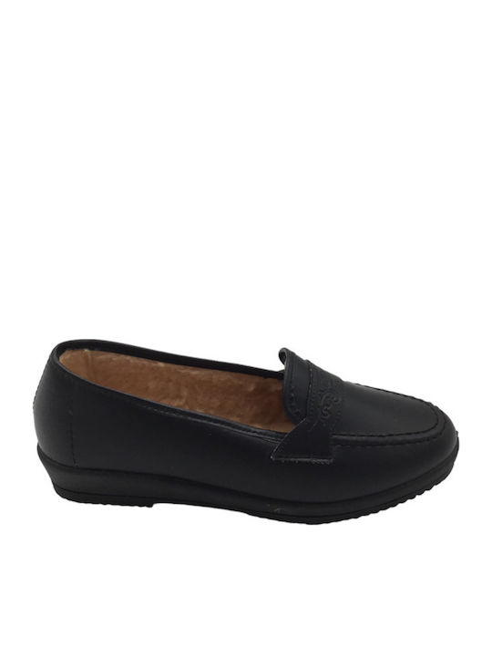 90-polipiel-black Closed Women's Slippers Black